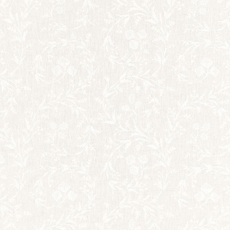 Purchase sample of 67820 Fiorentina Embroidery, Ivory by Schumacher Fabric
