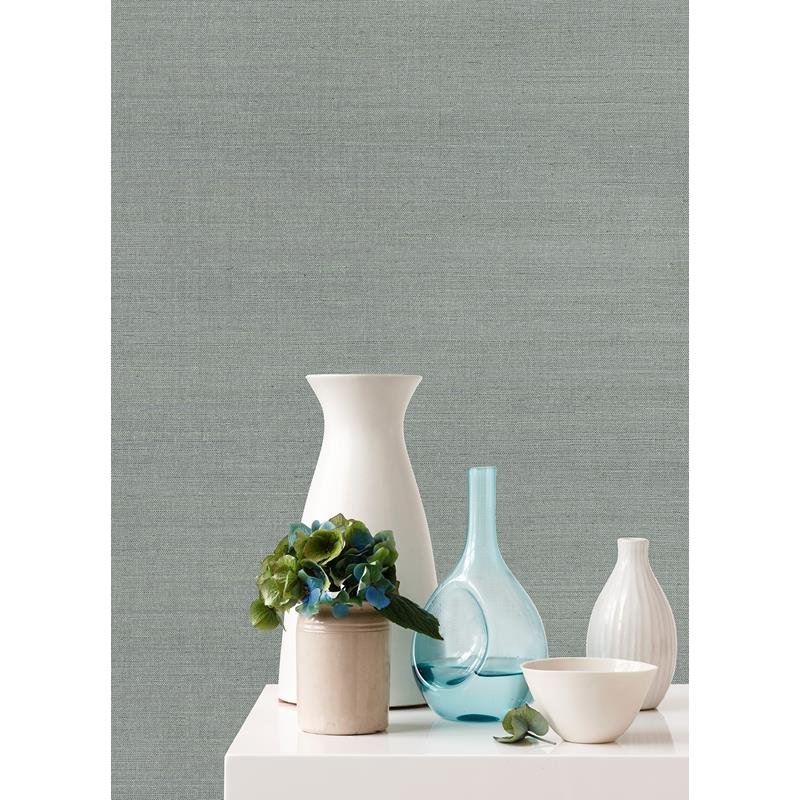 Save on 2923-80014 Twine Zhejiang Aquamarine Grasscloth Aquamarine A-Street Prints Wallpaper