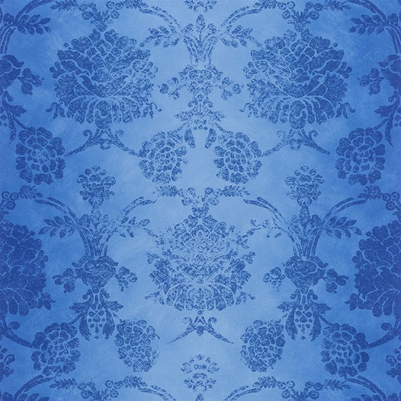Sample PDG641-03 Sukumala, Cobalt by Designer Guild Wallpaper