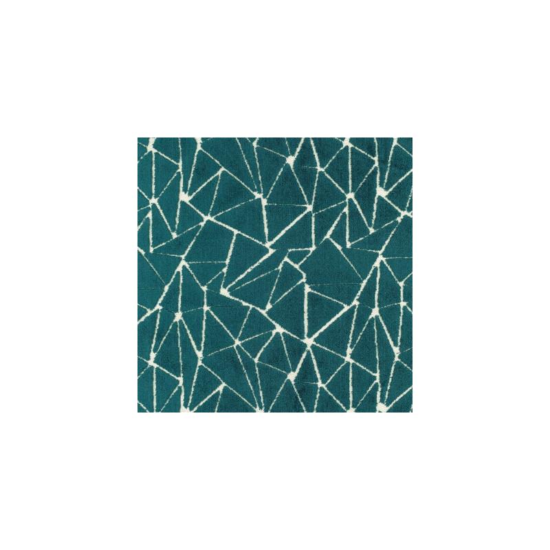 Purchase S4143 Teal Teal Geometric Greenhouse Fabric
