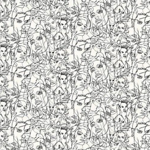 Acquire WH000013322 Croquis Ecru / Noir by Jean Paul Gaultier Wallpaper