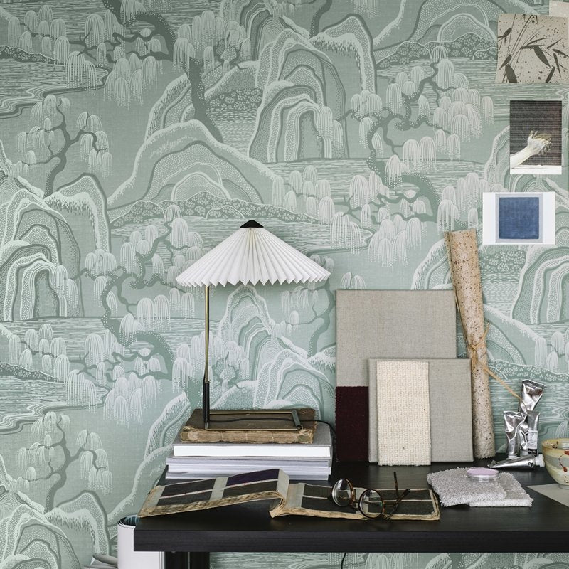 View 3131 indigo garden mineral borastapeter wallpaper