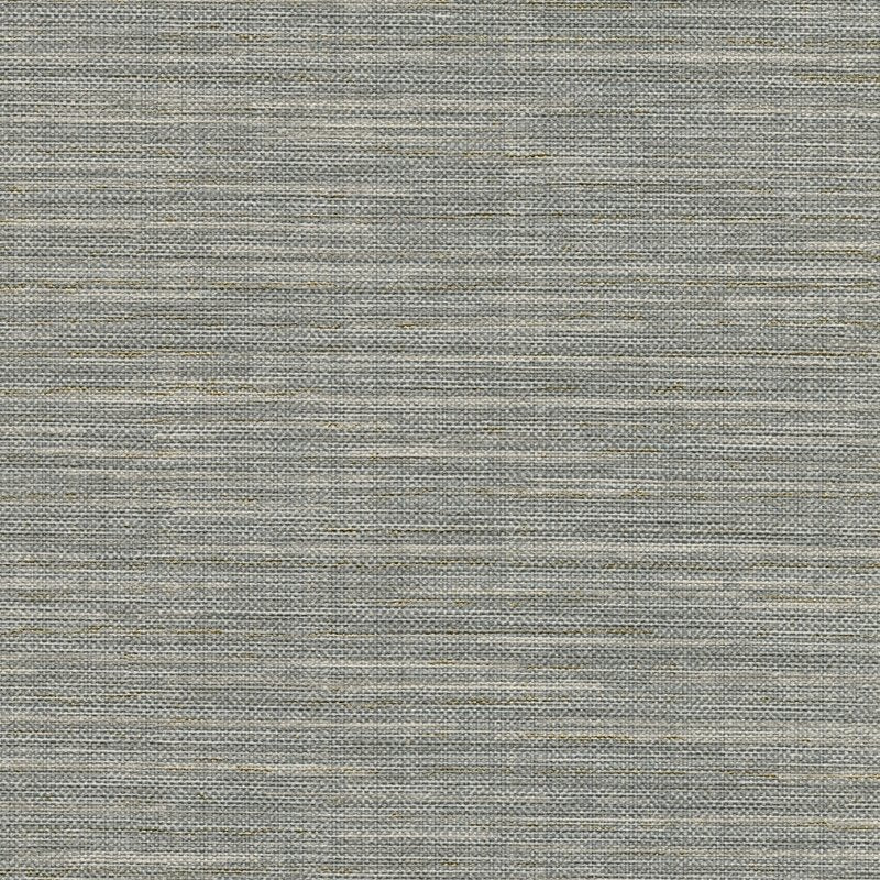 2984-8016 Warner XI Naturals Grasscloths Bay Ridge Grey Faux Grasscloth Wallpaper by Warner