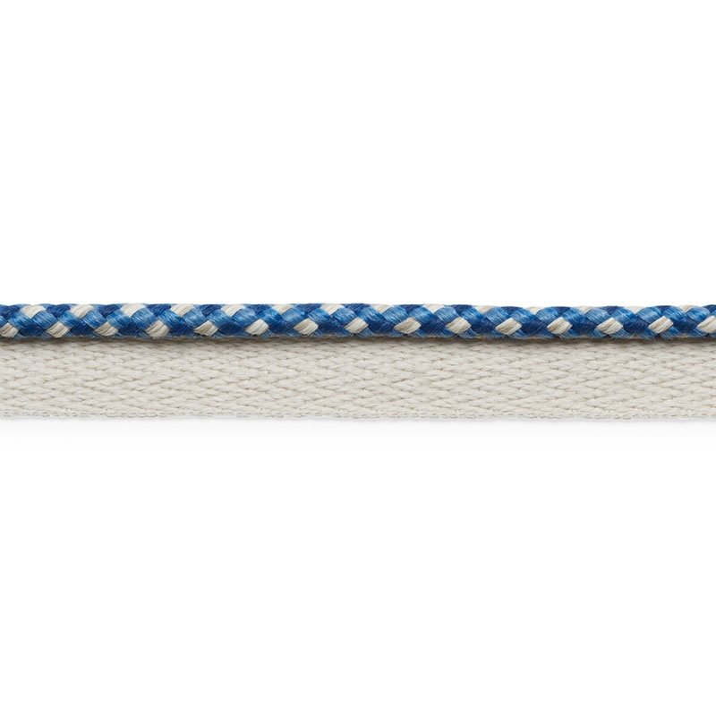74903 | Keaton Lip Cord, Navy - Schumacher Fabric