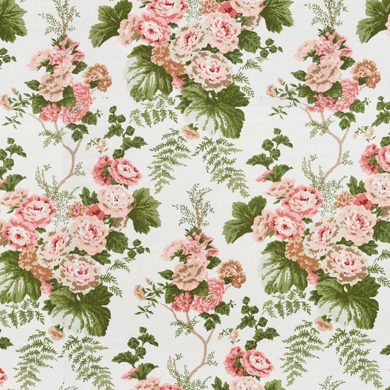Purchase sample of 178112 Wycombe Park, Pink by Schumacher Fabric