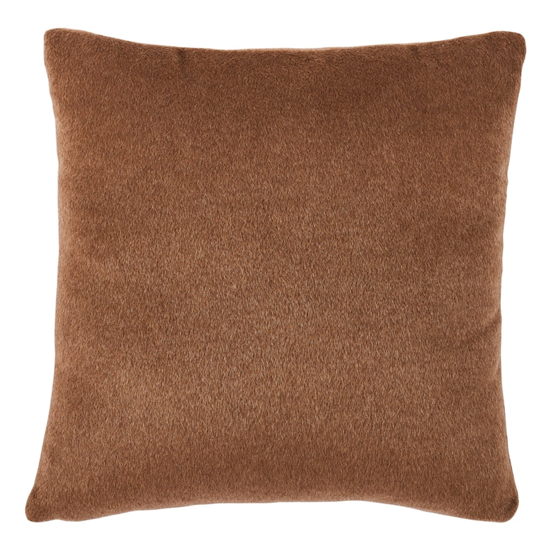 So6713304 | Dixon Mohair 18" Pillow, Vicuna - Schumacher Furniture and Accessories