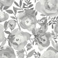 Buy ASTM3906 Katie Hunt Blooming Floral Dove Grey Wall Mural A-Street Prints Wallpaper