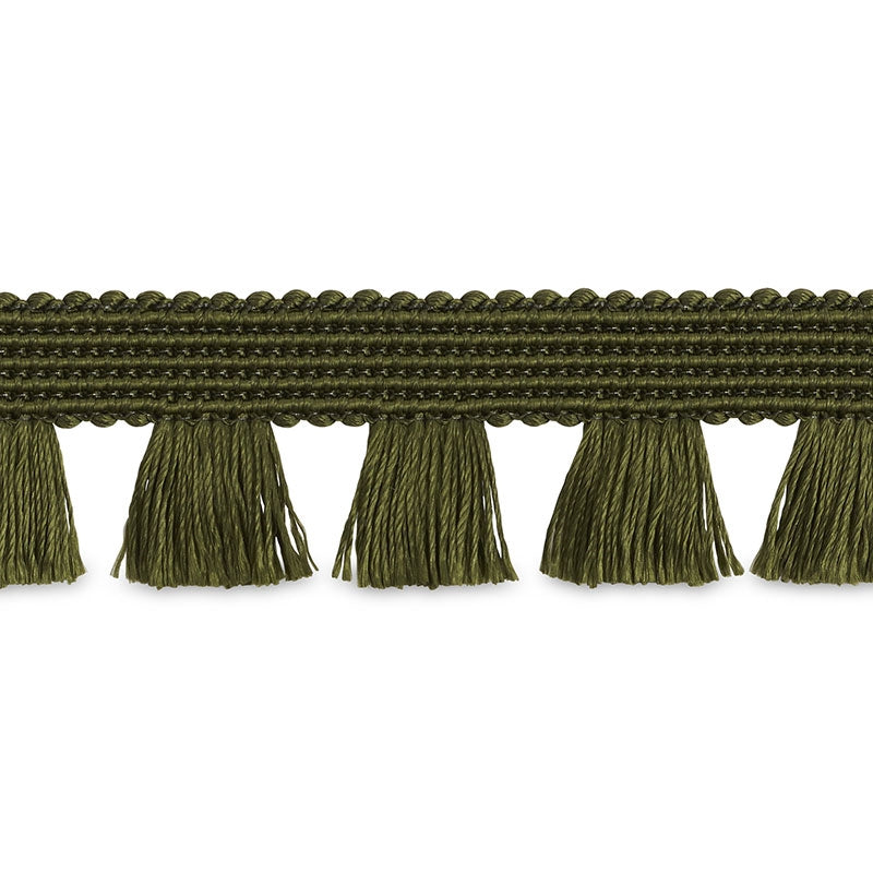 70728 | Bell Fringe, Leaf - Schumacher Fabric