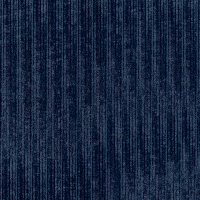 Purchase sample of 69755 Antique Strie Velvet, Midnight by Schumacher Fabric
