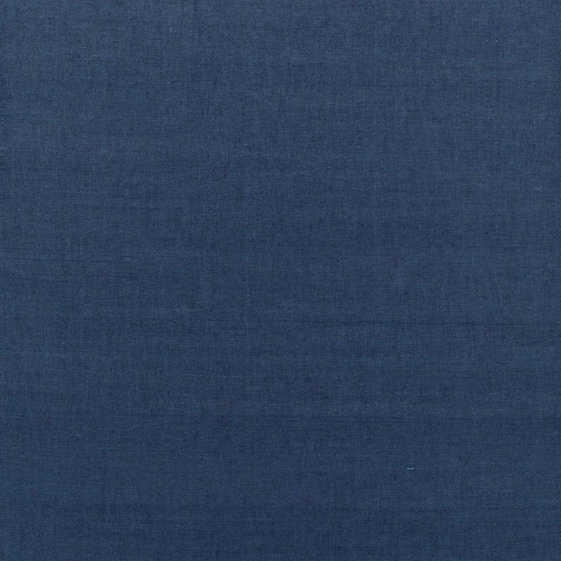 Purchase sample of 68784 Beckford Cotton Plain, Marine by Schumacher Fabric