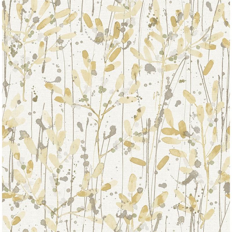 Looking for 2975-26240 Scott Living II Leandra Yellow Floral Trail Yellow A-Street Prints Wallpaper