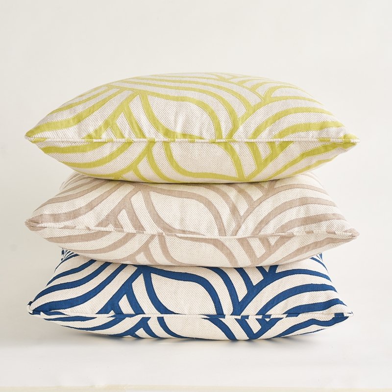So17970018 Tracing Stripes Pillow Sky By Schumacher Furniture and Accessories 1,So17970018 Tracing Stripes Pillow Sky By Schumacher Furniture and Accessories 2,So17970018 Tracing Stripes Pillow Sky By Schumacher Furniture and Accessories 3