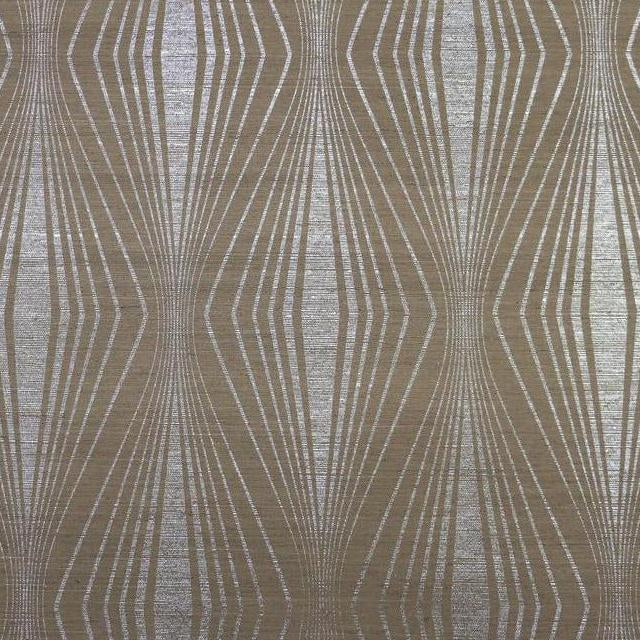 Search DL2932 Natural Splendor Radiant  color Silver/Taupe Grasscloth by Candice Olson Wallpaper