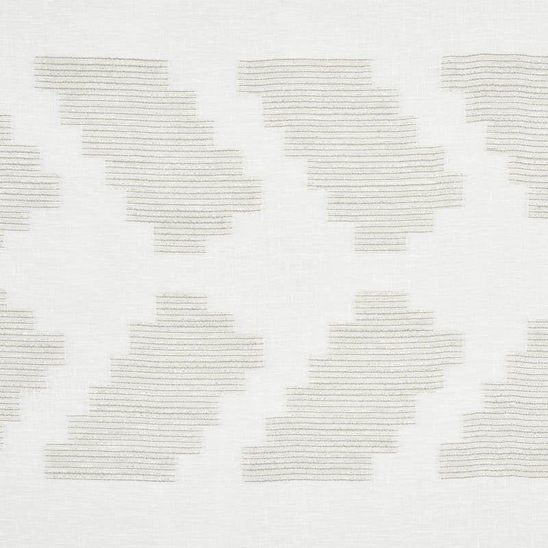Purchase sample of 76501 Adia Sheer, Quartz by Schumacher Fabric