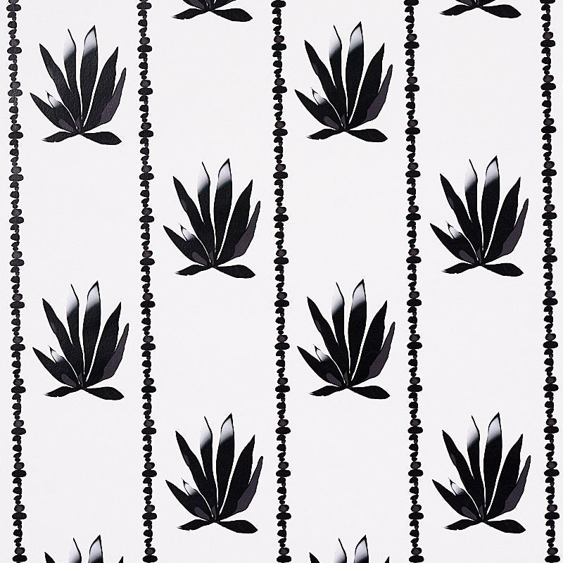 Select 5012681 Agave Stripe Parchment Schumacher Wallcovering Wallpaper