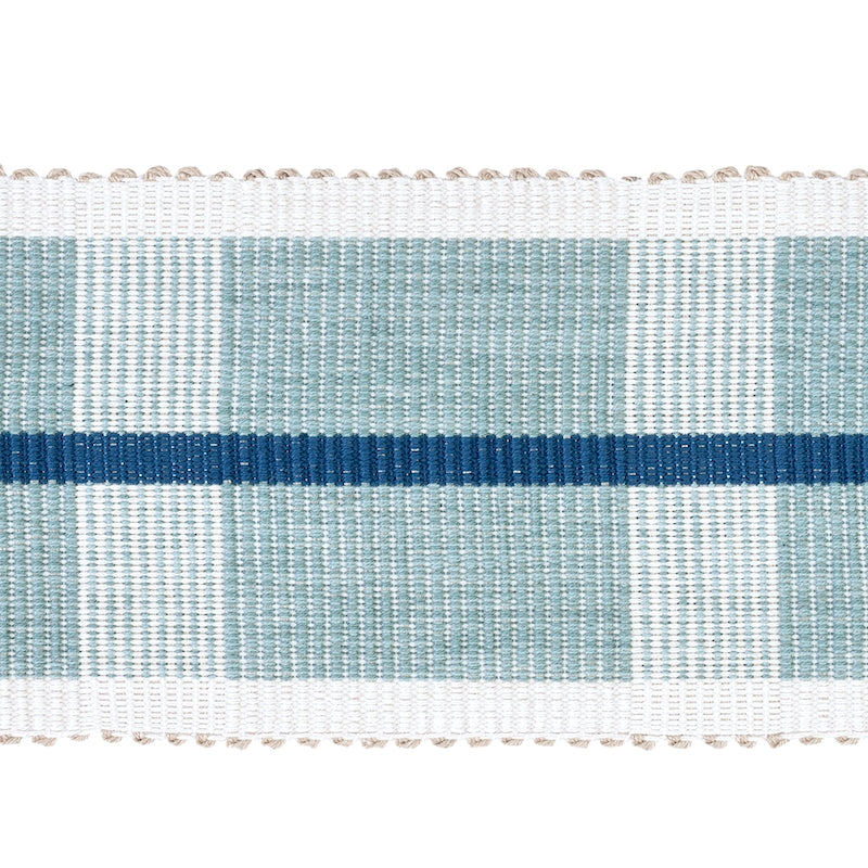 78971 | Calcada Tape Wide, Mineral - Schumacher Fabric