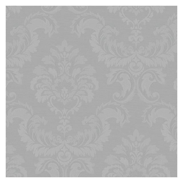 Order SK34746 Simply Silks 3 Grey Damask Wallpaper by Norwall Wallpaper