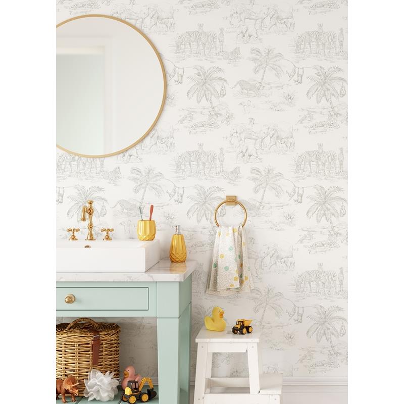 4060-347692 Fable Boheme Platinum Animals Wallpaper by Chesapeake,4060-347692 Fable Boheme Platinum Animals Wallpaper by Chesapeake2