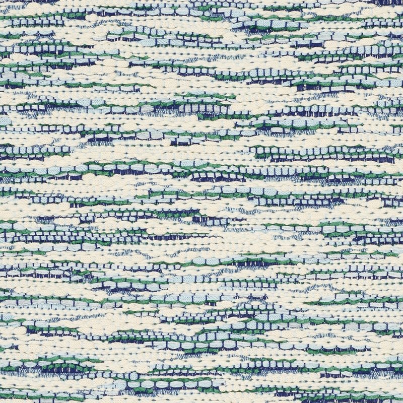 Purchase sample of 76780 Walker, Blues by Schumacher Fabric