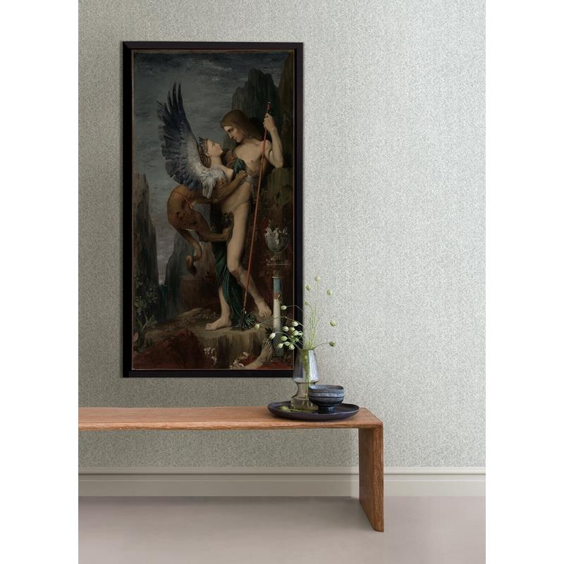 Select 2970-26160 Revival Ashbee Light Grey Tweed Wallpaper Light Grey A-Street Prints Wallpaper