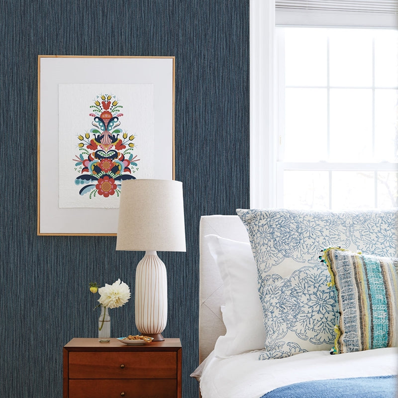 Looking for 2901-25423 Perennial Raffia Thames Blue Faux Grasscloth A Street Prints Wallpaper