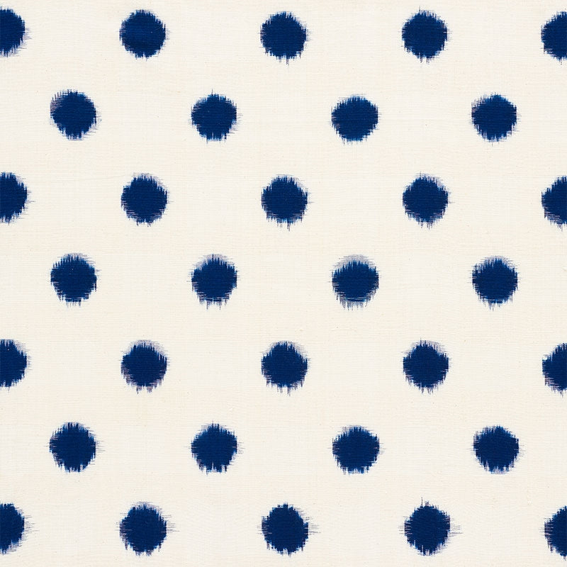 Purchase sample of 72340 Sakuru Ikat, Indigo by Schumacher Fabric