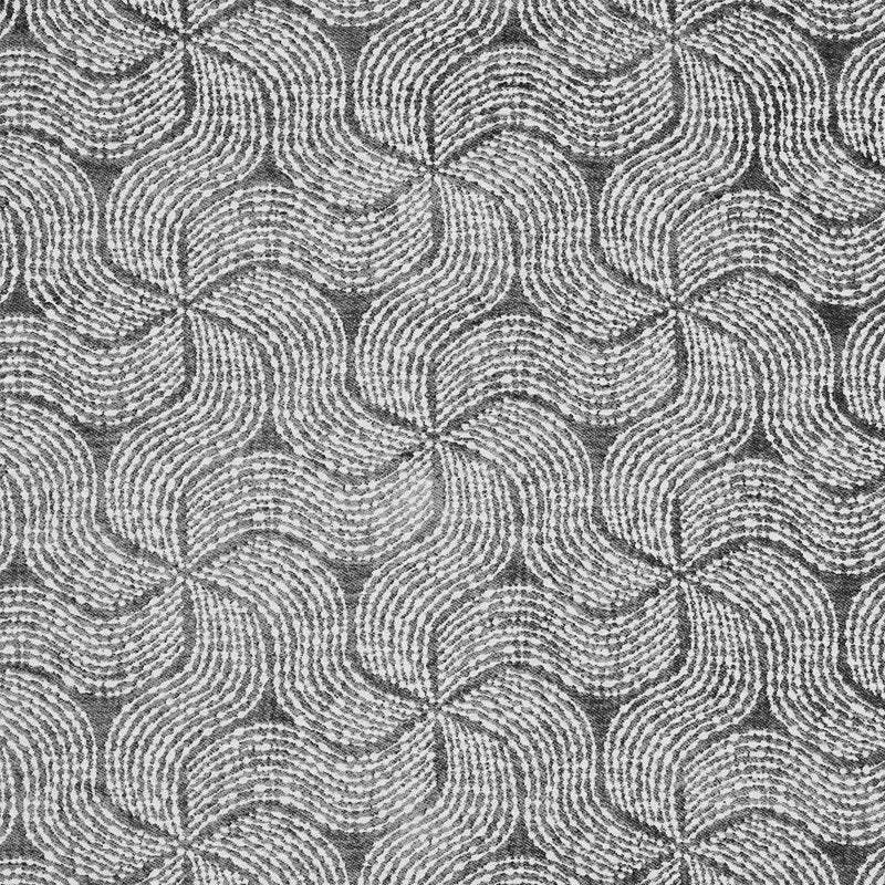 Purchase sample of 76051 Fiador, Charcoal by Schumacher Fabric