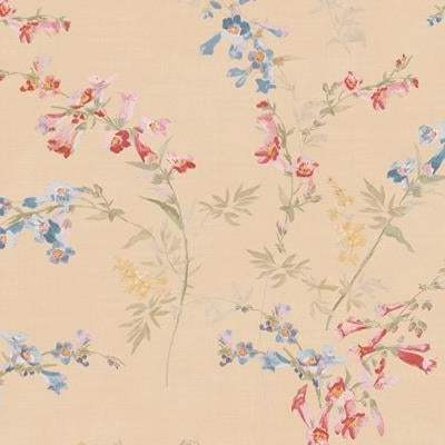 Acquire FF50806 Fairfield Reds Floral by Seabrook Wallpaper