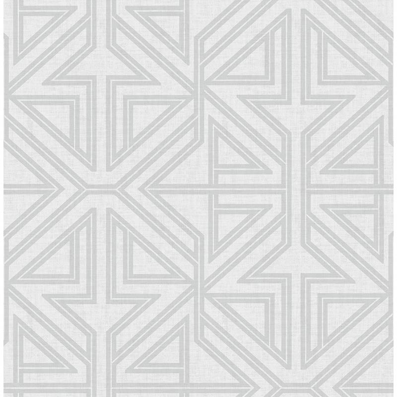 View 2975-26227 Scott Living II Kachel Grey Geometric Grey A-Street Prints Wallpaper