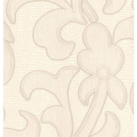 Find AM59611 Atmosphere Beige Damask by Washington Wallpaper