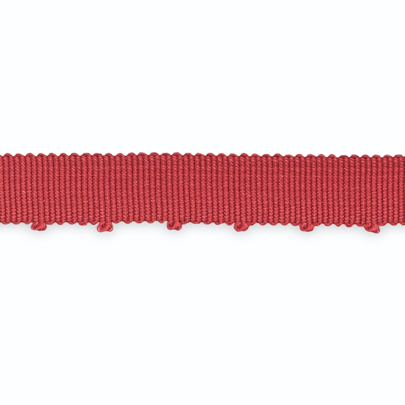 B109-11 | Amy Picot-Edge Grosgrain, Ruby - Schumacher Fabric