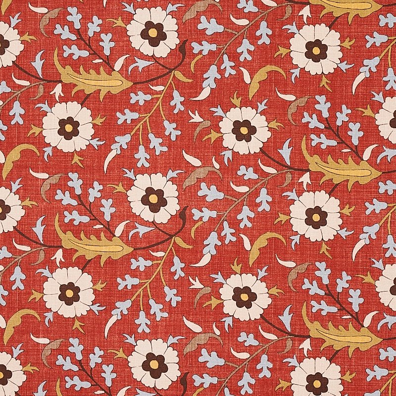 Purchase sample of 179950 Floralia, Pompeii by Schumacher Fabric