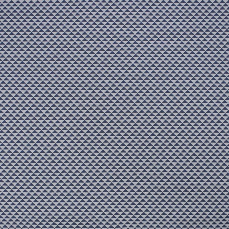 Looking S4517 Aegean Geometric Blue Greenhouse Fabric