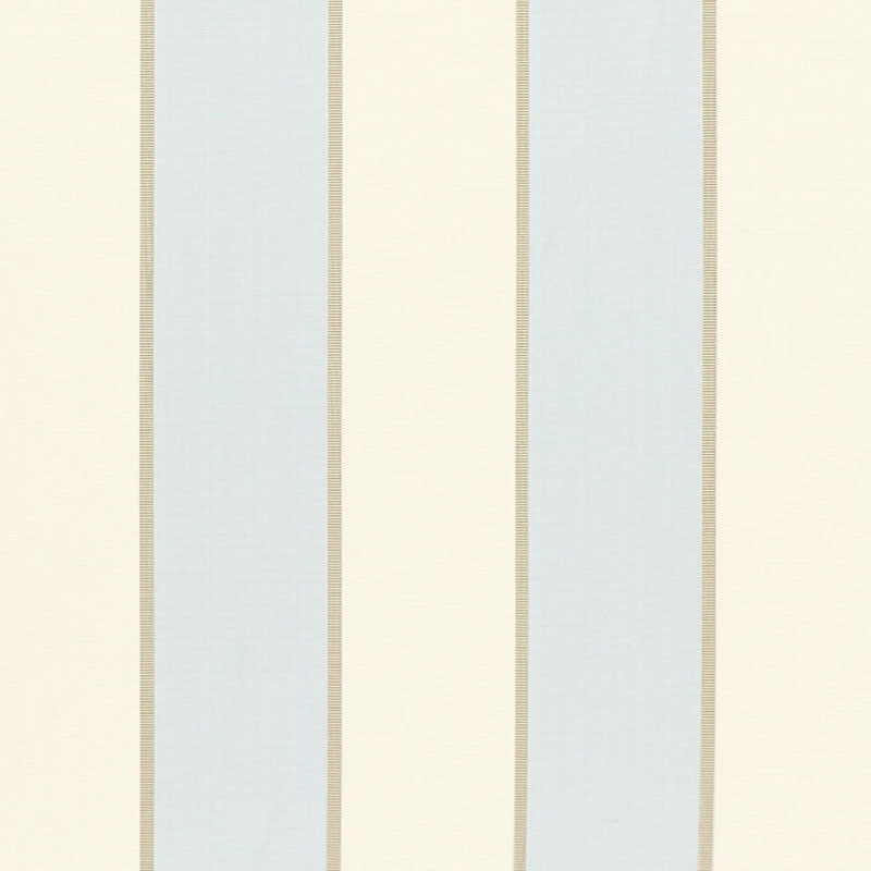 Purchase sample of 64786 Montebello Stripe, Azure by Schumacher Fabric