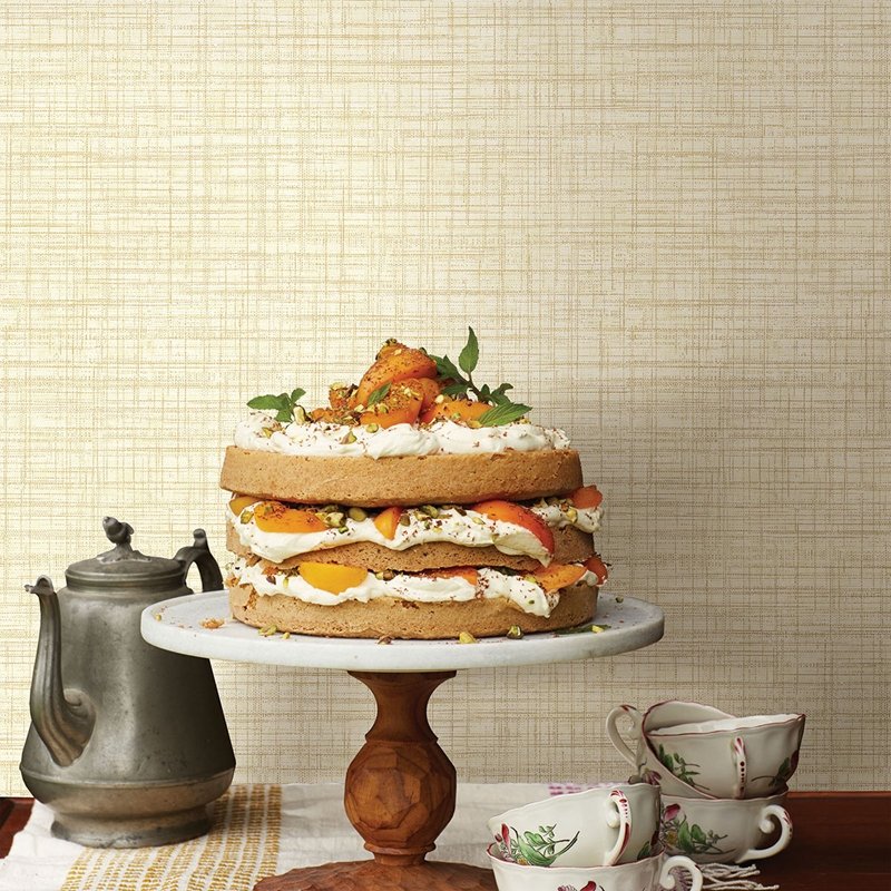 Order 2821-24275 Folklore. Mendocino Light Yellow A-Street Wallpaper