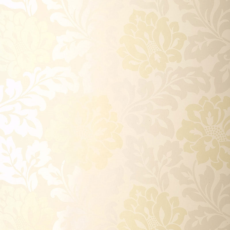 Acquire 5003630 Saraceno Damask Citrine Schumacher Wallpaper