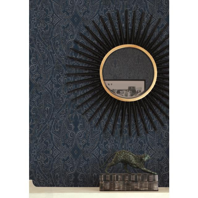 Shop Ho2133 Ronald Redding Traveler Ascot Damask Wallpaper Ronald Redding Wallpaper