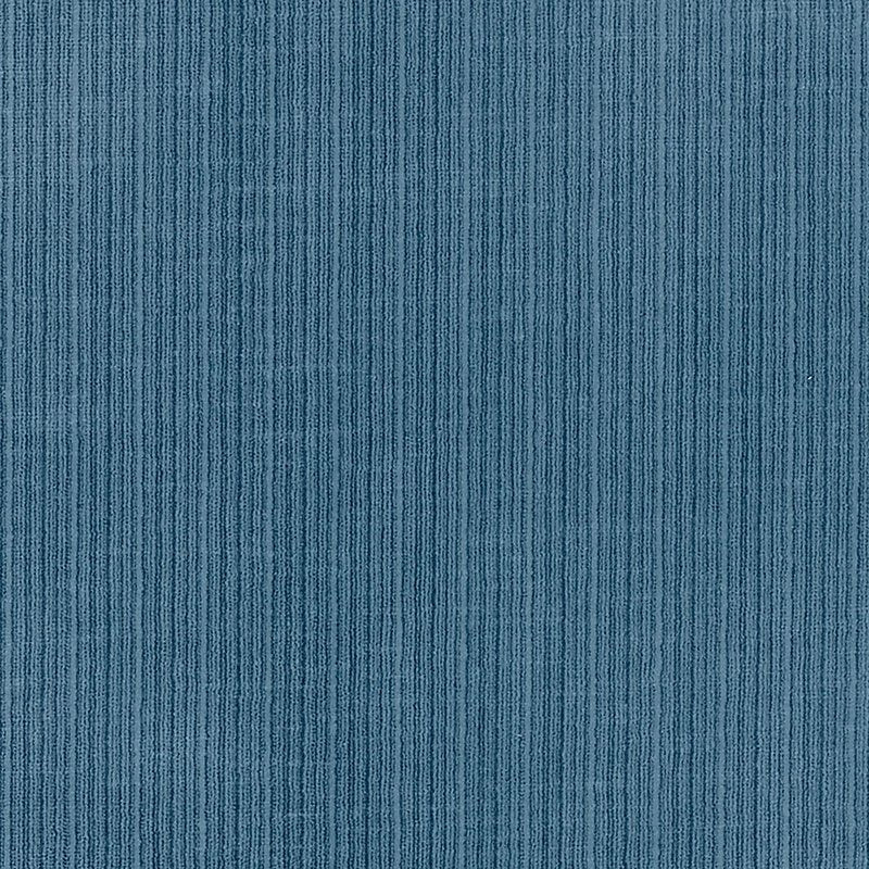 Purchase sample of 69767 Antique Strie Velvet, River by Schumacher Fabric