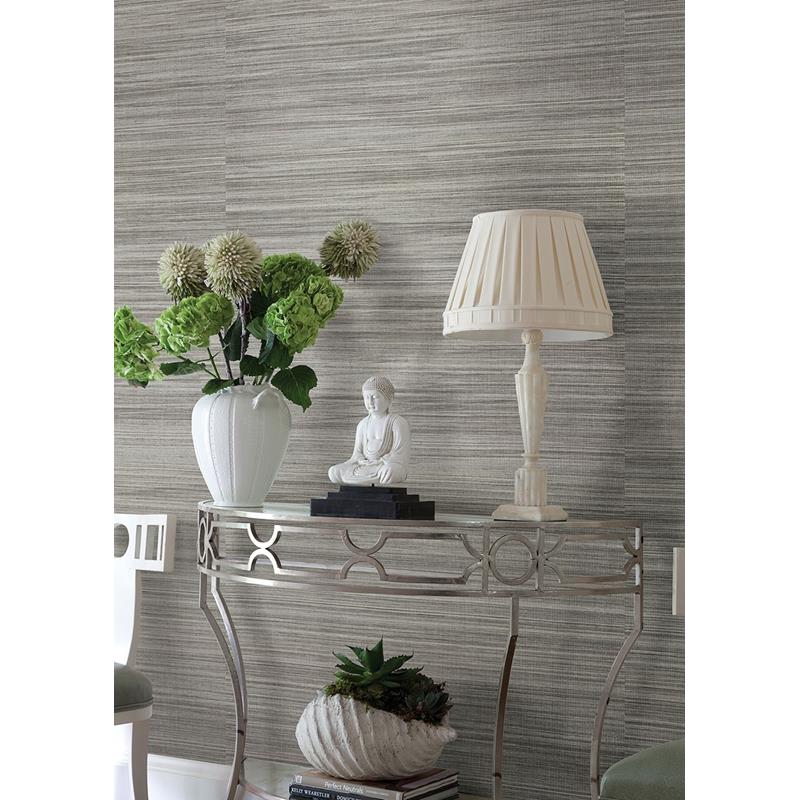Find 2829-80010 Fibers Nathan Silver Grasscloth A Street Prints Wallpaper