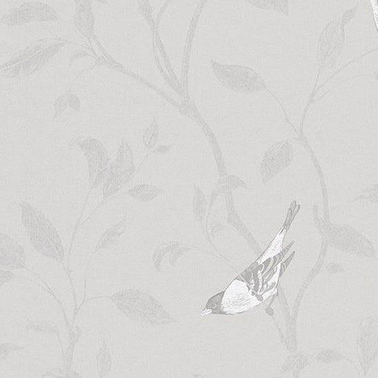 Purchase 798920 Tendresse Grey Birds by Washington Wallpaper