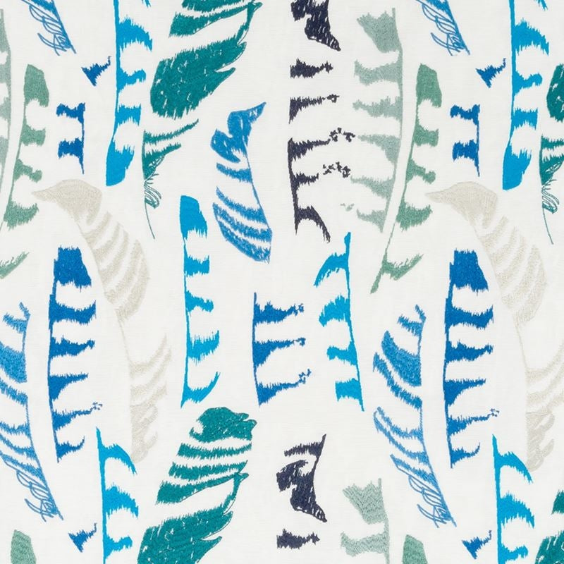 247897 | Plume StitchNavy - Beacon Hill Fabric