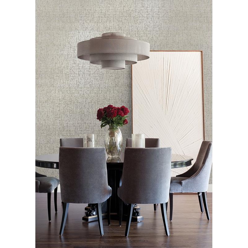 Purchase 2829-80036 Fibers Kongur Silver Grasscloth A Street Prints Wallpaper