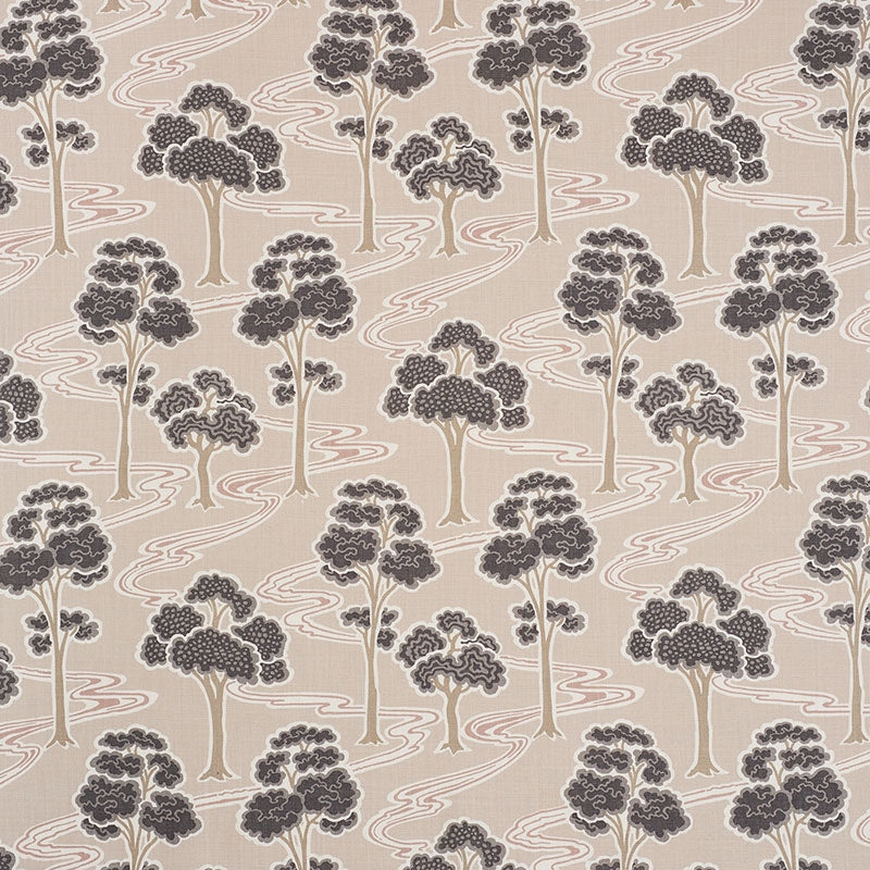 Purchase sample of 176740 Tree River, Blush by Schumacher Fabric