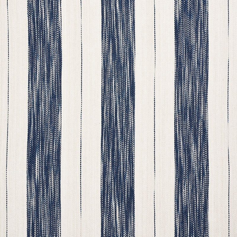 Purchase sample of 73311 Arroyo Stripe, Indigo by Schumacher Fabric