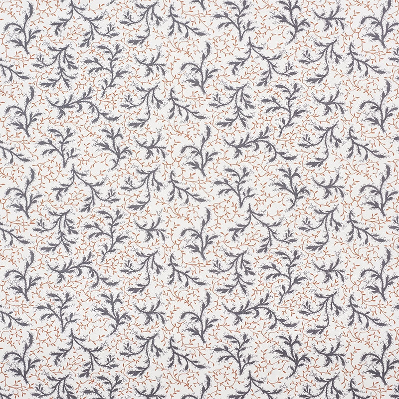 Purchase sample of 177830 Sprig, Basalt & Fawn by Schumacher Fabric