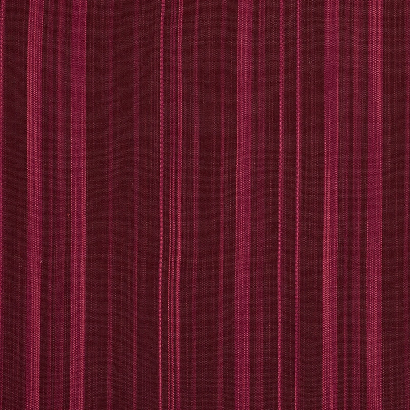 Purchase sample of 71881 Cajamarca Stripe, Berry by Schumacher Fabric