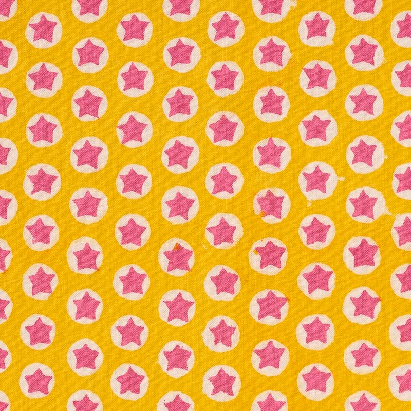 Purchase sample of 179221 Tuk Tuk, Yellow by Schumacher Fabric