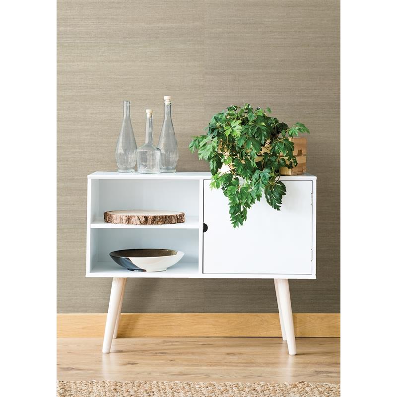 Shop 2923-80005 Twine Galan Silver Grasscloth Silver A-Street Prints Wallpaper