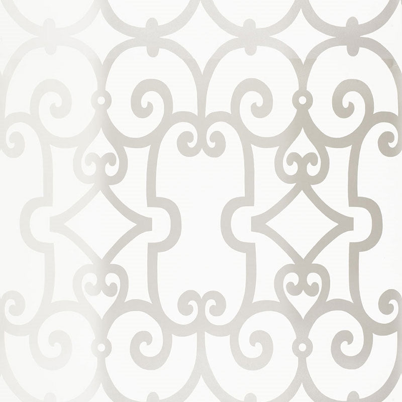 Order 5005054 Manor Gate Silver Schumacher Wallpaper