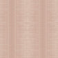 Select TL1957 Handpainted Traditionals Silk Weave Stripe Coral York Wallpaper